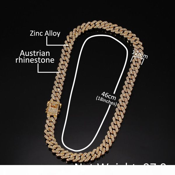 12mm miami cuban link chain necklace bracelets set for mens bling hip hop iced out diamond gold silver rapper chains women luxury jewelry
12mm miami cuban link chain necklace bracelets set for mens bling hip hop iced out diamond gold silver rapper chains women luxury jewelry
