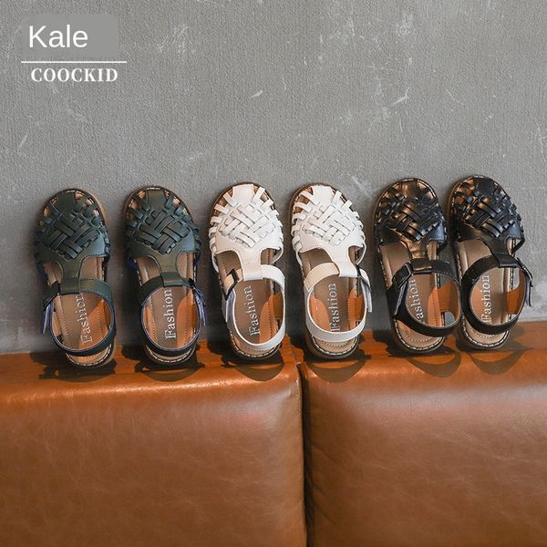 girls' rome 2020 new children's leisure sandals and sandals fashion student shoes baby's head-tied shoes, Black;red
girls' rome 2020 new children's leisure sandals and sandals fashion student shoes baby's head-tied shoes, Black;red