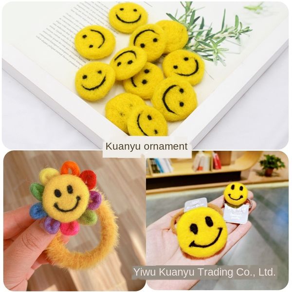 ffheu new woolen felt smiling face children's hair accessories cartoon diy hmade brooch decoration diy hats shoes and hats and shoes ma, Silver
ffheu new woolen felt smiling face children's hair accessories cartoon diy hmade brooch decoration diy hats shoes and hats and shoes ma, Silver