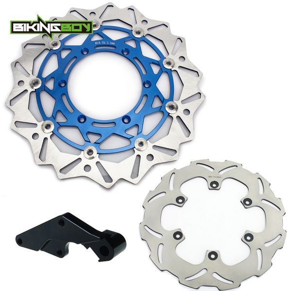 bikingboy yz250f yz450f 08 09 10 11 12 13 14 yzf 250 yz-f 450 front rear brake discs disks rotors bracket adaptor 320mm oversize
bikingboy yz250f yz450f 08 09 10 11 12 13 14 yzf 250 yz-f 450 front rear brake discs disks rotors bracket adaptor 320mm oversize