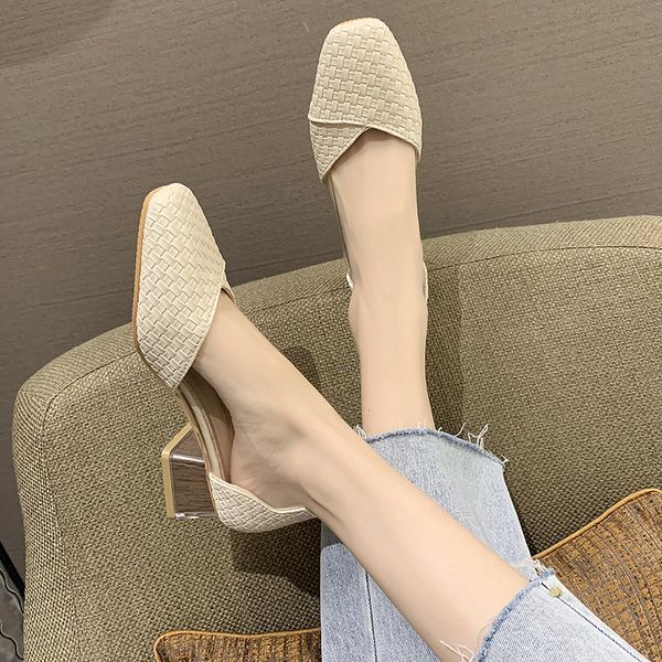 all-match korean shoes square toe casual female sneakers shose women women's heels 2020 summer grandma new dress on heels, Black
all-match korean shoes square toe casual female sneakers shose women women's heels 2020 summer grandma new dress on heels, Black