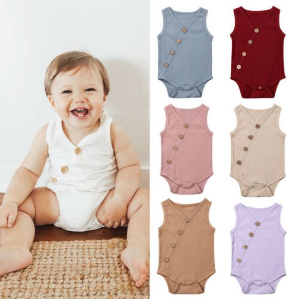 0-24m summer newborn toddler boy girl cotton solid jumpsuit bodysuit outfit, Blue 
0-24m summer newborn toddler boy girl cotton solid jumpsuit bodysuit outfit, Blue