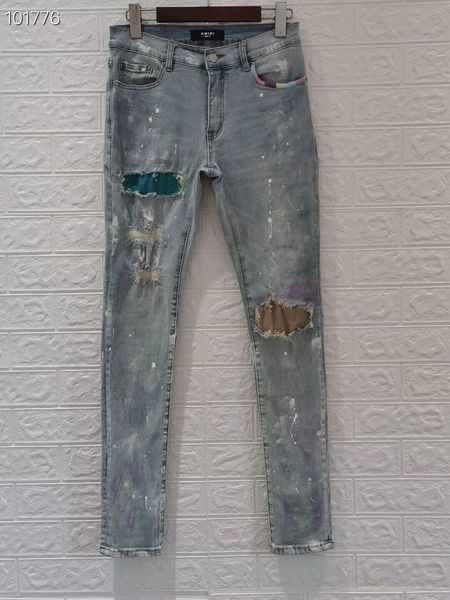 new arrival designer mens jeans ripped color bag patch vintage style hole fashion mens jeans slim motorcycle biker causal mens hip hop pants, Blue
new arrival designer mens jeans ripped color bag patch vintage style hole fashion mens jeans slim motorcycle biker causal mens hip hop pants, Blue