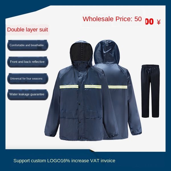 fgwdx raincoat rain set double-layer breathable thickened poncho men's and women's suit pants suitcloak pants set split raincoat f
fgwdx raincoat rain set double-layer breathable thickened poncho men's and women's suit pants suitcloak pants set split raincoat f