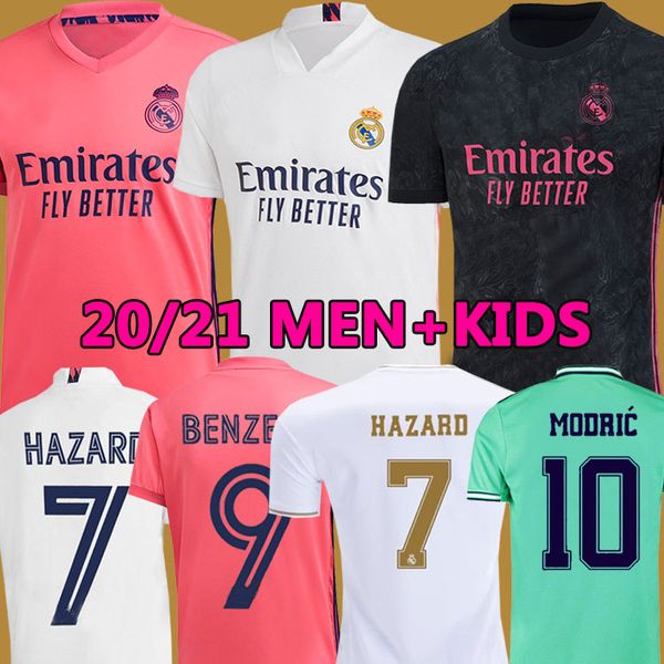 real madrid jerseys 20 21 soccer jersey hazard sergio ramos benzema vinicius camiseta football shirt uniforms men + kids kit sets 2020 2021, Black;yellow
real madrid jerseys 20 21 soccer jersey hazard sergio ramos benzema vinicius camiseta football shirt uniforms men + kids kit sets 2020 2021, Black;yellow