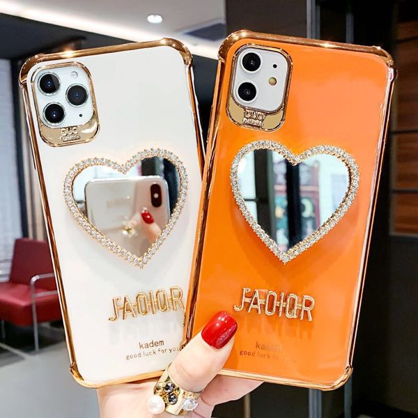 2020 new fashion mirror makeup phone case with stents for iphone 11 pro max 8 7 plus xr xs max x xs soft back cover gift
2020 new fashion mirror makeup phone case with stents for iphone 11 pro max 8 7 plus xr xs max x xs soft back cover gift