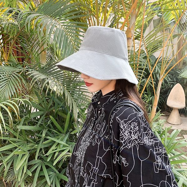 ppwxo solid color big brim double-sided fisherman fisherman sunscreen men's and women's unprinted sunscreen hat korean all-match b, Blue;gray
ppwxo solid color big brim double-sided fisherman fisherman sunscreen men's and women's unprinted sunscreen hat korean all-match b, Blue;gray