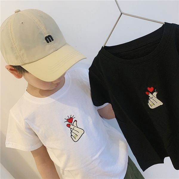 a family of four parent-child cotton t-shirt clothes clothes short-sleeved t-shirt boys and girls simple summer 2020, Blue
a family of four parent-child cotton t-shirt clothes clothes short-sleeved t-shirt boys and girls simple summer 2020, Blue