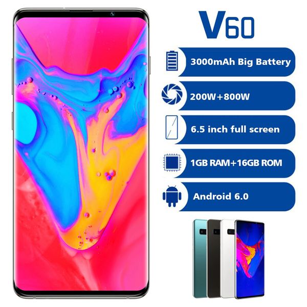 v60 новый горячий приграничное мобильный телефон 6,5-дюймовый изогнутый большой экран высокой четкости смарт android телефон фабрики сразу o
v60 новый горячий приграничное мобильный телефон 6,5-дюймовый изогнутый большой экран высокой четкости смарт android телефон фабрики сразу o