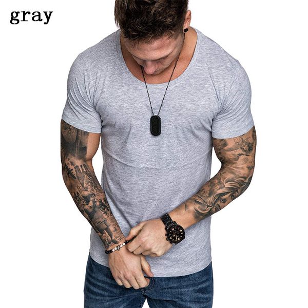 new men's t-shirt short-sleeved shirt o-collar slim solid color simple atmosphere casual t-shirt, Black;blue
new men's t-shirt short-sleeved shirt o-collar slim solid color simple atmosphere casual t-shirt, Black;blue