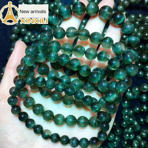 natural green hair shunfa hair help career bracelet crystal crystal men's and women's bracelet, Silver
natural green hair shunfa hair help career bracelet crystal crystal men's and women's bracelet, Silver