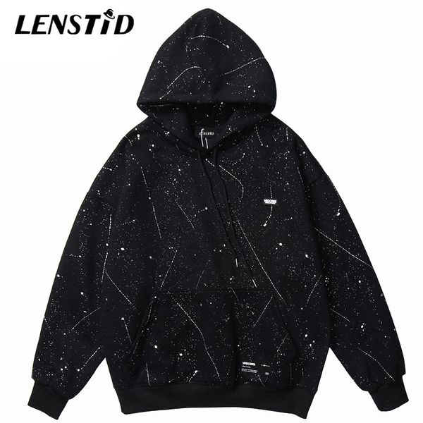 men hip hop winter fleece pullover hoodies space ink graffiti print harajuku streetwear hiphop cotton hooded sweatshirts, Black
men hip hop winter fleece pullover hoodies space ink graffiti print harajuku streetwear hiphop cotton hooded sweatshirts, Black