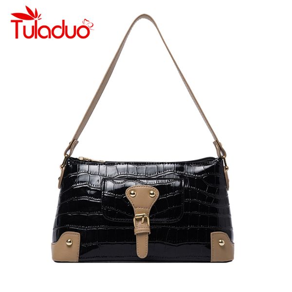 women crocodile pattern small shoulder handbag patchwork hasp messenger bags summer tote crossbody bags for women bolsa
women crocodile pattern small shoulder handbag patchwork hasp messenger bags summer tote crossbody bags for women bolsa