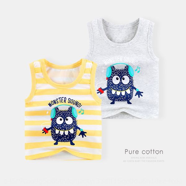 thin refreshing sleeveless base vest baby cartoon casual baby comfortable breathable children's vest, Blue
thin refreshing sleeveless base vest baby cartoon casual baby comfortable breathable children's vest, Blue