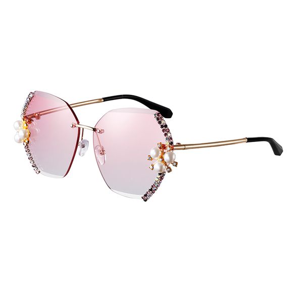 bling sunglasses women vintage rimless diamond brand designer men sun glasses ladies men shades rhinestone oculos de sol case ch01, Blue
bling sunglasses women vintage rimless diamond brand designer men sun glasses ladies men shades rhinestone oculos de sol case ch01, Blue