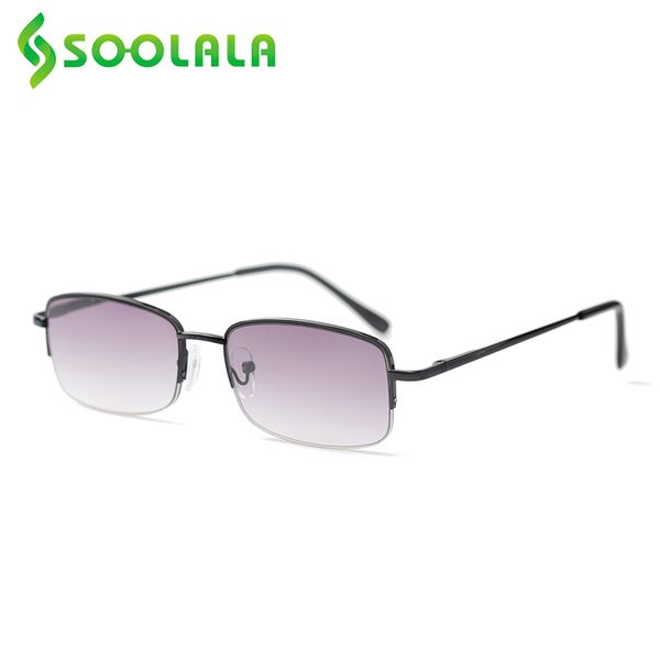 soolala 2020 spring hinged semi-rimless sunglasses reading glasses women men reading sunglasses presbyopia +1.0 1.5 2.0 to 3.5, White;black
soolala 2020 spring hinged semi-rimless sunglasses reading glasses women men reading sunglasses presbyopia +1.0 1.5 2.0 to 3.5, White;black