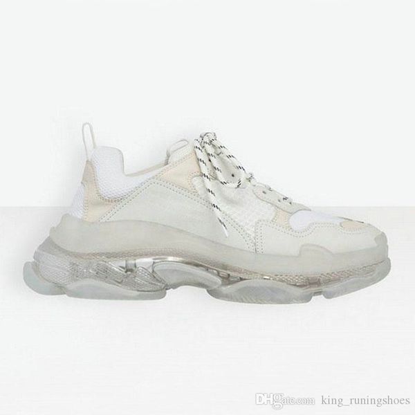 triple s paris 2020 crystal bottom designer luxurys shoes platform triple-s men women vintage clear sole chunky sneaker kanye brand trainers, White;red
triple s paris 2020 crystal bottom designer luxurys shoes platform triple-s men women vintage clear sole chunky sneaker kanye brand trainers, White;red