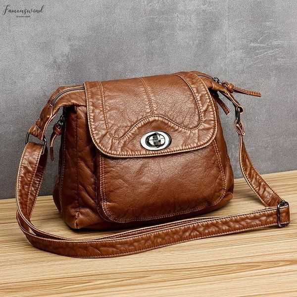 fashion for handbags women bags designer 2020 crossbody pu leather black soft washed messenger flap bag
fashion for handbags women bags designer 2020 crossbody pu leather black soft washed messenger flap bag