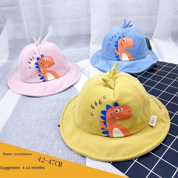 children's fisherman fisherman sun new baby's cartoon dinosaur basin hat baby's cute sun-proof sun-shading sun hat for boys a, Blue;gray
children's fisherman fisherman sun new baby's cartoon dinosaur basin hat baby's cute sun-proof sun-shading sun hat for boys a, Blue;gray