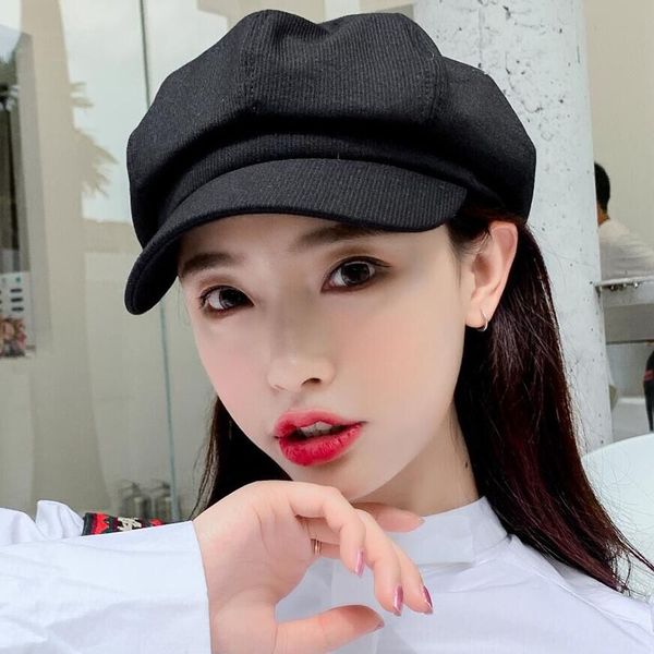 aztxc women's autumn korean new online painter octagonal beret octagonal hat celebrity beret british casual striped painter hat fashion, Blue;gray
aztxc women's autumn korean new online painter octagonal beret octagonal hat celebrity beret british casual striped painter hat fashion, Blue;gray