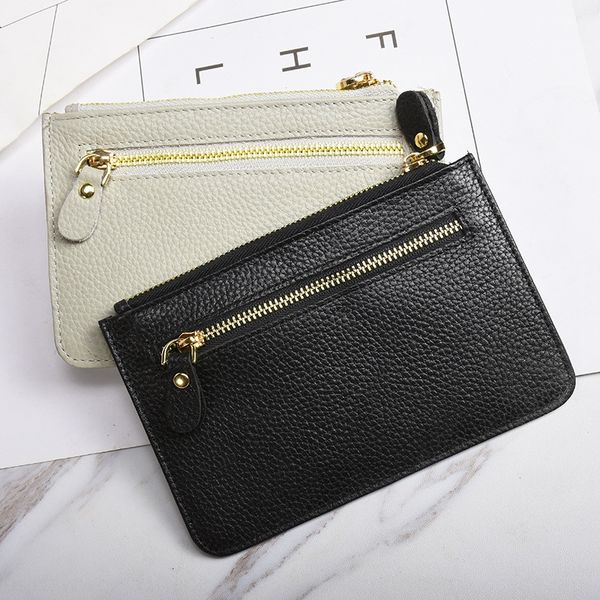 2019 new korean ultra-thin leather coin purse zipper short card wallet wallet female card cover fashion
2019 new korean ultra-thin leather coin purse zipper short card wallet wallet female card cover fashion