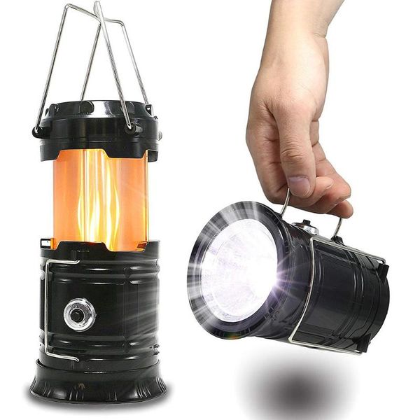 portable solar camping tent light flame lamp lantern retractable emergency lighting camping light lantern (in stock 
portable solar camping tent light flame lamp lantern retractable emergency lighting camping light lantern (in stock