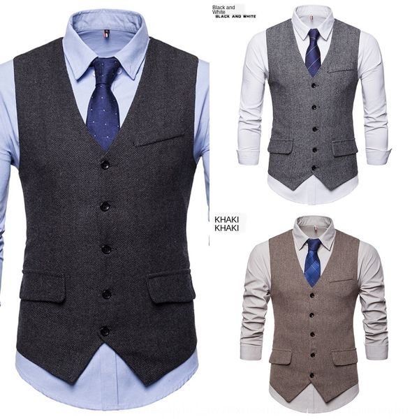 herringbone single-breasted type suit m49 men's herringbone single-breasted type men's suit vest vest m49, Black;white
herringbone single-breasted type suit m49 men's herringbone single-breasted type men's suit vest vest m49, Black;white