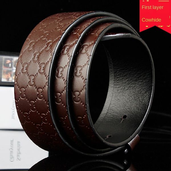 3.8 men's genuine leather smooth buckle strip vegetable tanning leather belt layer cowhide headless belt body strap, Black;brown
3.8 men's genuine leather smooth buckle strip vegetable tanning leather belt layer cowhide headless belt body strap, Black;brown