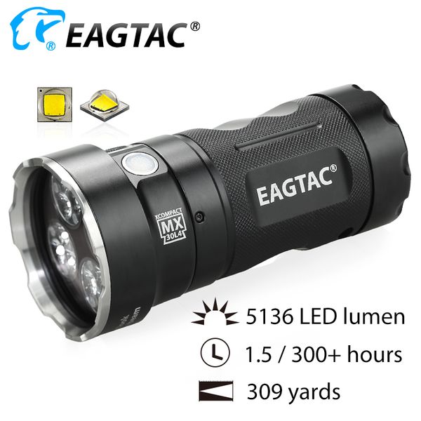 eagtac mx30l4xc kit extra compact led stainless steel bezel 4*18650 battery 5136 lumens 6500k nichia 219c cri92
eagtac mx30l4xc kit extra compact led stainless steel bezel 4*18650 battery 5136 lumens 6500k nichia 219c cri92