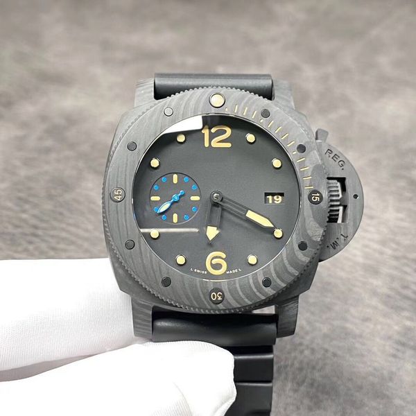 vs production cal.p.9000 carbotech, counterclockwise rotation dial with index sapphire crystal glass rubber strap watch the 47 mm, Slivery;brown
vs production cal.p.9000 carbotech, counterclockwise rotation dial with index sapphire crystal glass rubber strap watch the 47 mm, Slivery;brown