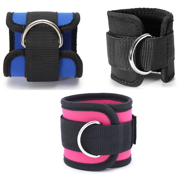adjustable d-ring ankle strap buckle body building resistance band gym multi thigh leg ankle cuffs power weight lifting fitness, Blue;black
adjustable d-ring ankle strap buckle body building resistance band gym multi thigh leg ankle cuffs power weight lifting fitness, Blue;black