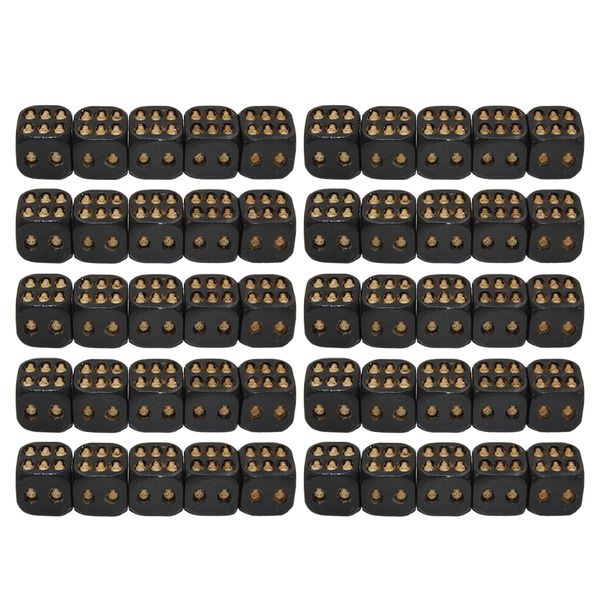 50 piece 6-sided black skull dice d6 3d style board game toys accessories
50 piece 6-sided black skull dice d6 3d style board game toys accessories