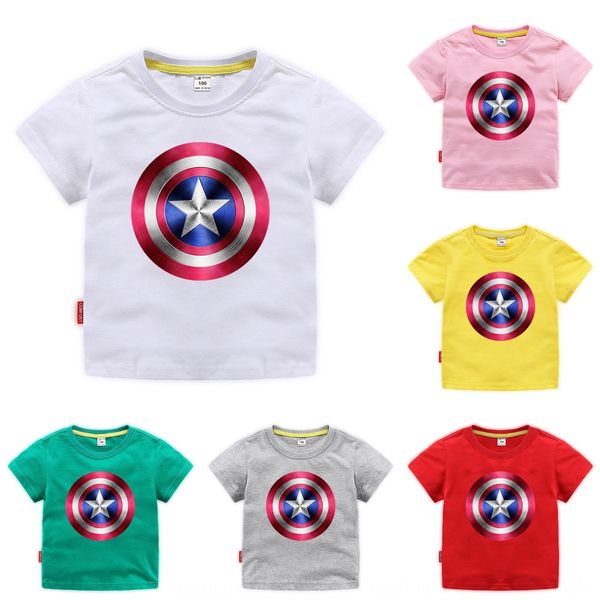 ae4mb 2020 new tong chen shan clothing wear captain america children's summer short-sleeved t- boys' base shirt half-sleeved t-shi, Blue
ae4mb 2020 new tong chen shan clothing wear captain america children's summer short-sleeved t- boys' base shirt half-sleeved t-shi, Blue