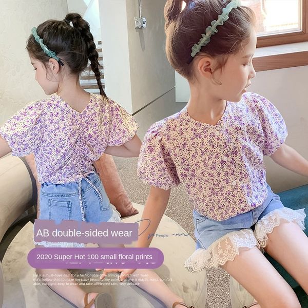 efcgp girl's front and back 2020 summer new children's western style t-shirt jacket internet red jacket medium and large children, White;black
efcgp girl's front and back 2020 summer new children's western style t-shirt jacket internet red jacket medium and large children, White;black