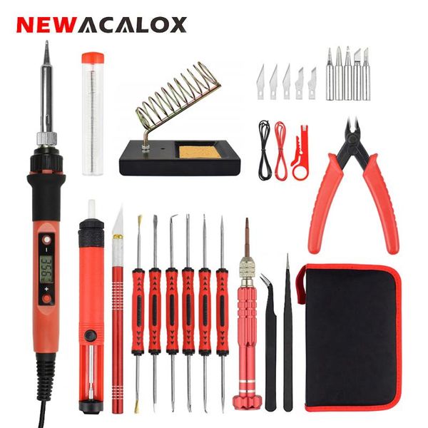 newacalox 80w digital display soldering iron 110v/220v 180-480 celsius thermostatic digital-controlled soldering iron kit
newacalox 80w digital display soldering iron 110v/220v 180-480 celsius thermostatic digital-controlled soldering iron kit