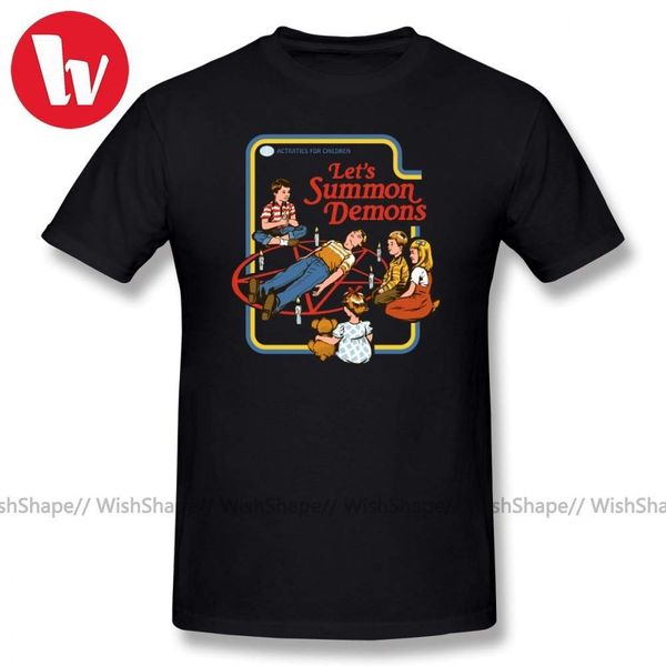 occult t shirt let s summon demons t-shirt men cartoon print cotton casual t-shirts streetwear male short sleeve funny tee shirt, Gray;blue
occult t shirt let s summon demons t-shirt men cartoon print cotton casual t-shirts streetwear male short sleeve funny tee shirt, Gray;blue