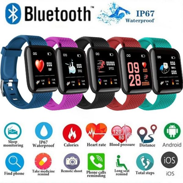 116 plus color screen smart wristband real-time heart rate blood pressure sleep waterproof smart wristband
116 plus color screen smart wristband real-time heart rate blood pressure sleep waterproof smart wristband