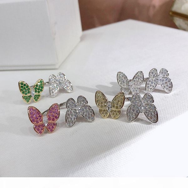 stylish luxury jewelry. s925 sterling silver butterfly opening female ring, adjustable size. new popular wedding accessories
stylish luxury jewelry. s925 sterling silver butterfly opening female ring, adjustable size. new popular wedding accessories