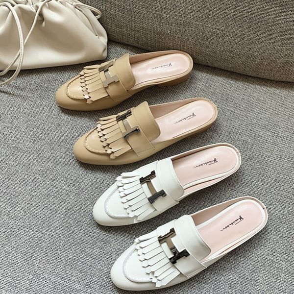 2020 design new luxury round head low heel leather toe cap tassel h slippers beach shoes luxury gift shoes and slippers, Black;grey
2020 design new luxury round head low heel leather toe cap tassel h slippers beach shoes luxury gift shoes and slippers, Black;grey