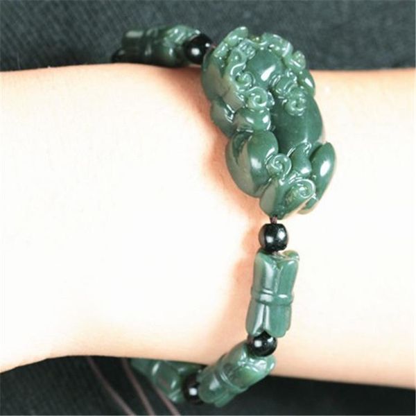 xinjiang and tian qingyu bracelet brave men jade bracelets transfer beads, Black
xinjiang and tian qingyu bracelet brave men jade bracelets transfer beads, Black