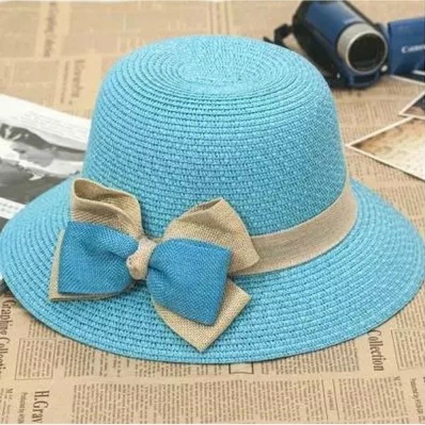 travel sunshade butterfly straw straw bow curled hat women's holiday sunscreen leisure beach hat fashionable korean version, Blue;gray
travel sunshade butterfly straw straw bow curled hat women's holiday sunscreen leisure beach hat fashionable korean version, Blue;gray
