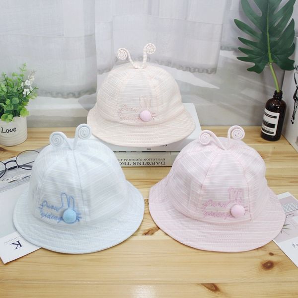 korean baby shade fisherman fisherman sun sun 0-1 year old baby autumn basin pure cotton girl hat children's hat, Blue;gray
korean baby shade fisherman fisherman sun sun 0-1 year old baby autumn basin pure cotton girl hat children's hat, Blue;gray