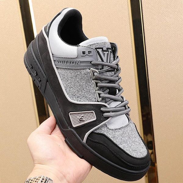 luxury design men shoes sneakers trainer sneaker casual mens shoes with box zapatos de hombre flats l966 lace -up fashion men shoes fast shi, Black
luxury design men shoes sneakers trainer sneaker casual mens shoes with box zapatos de hombre flats l966 lace -up fashion men shoes fast shi, Black