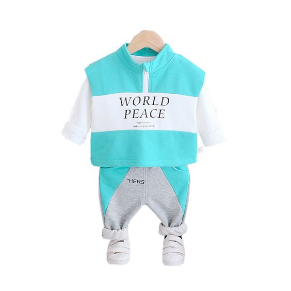 new spring autumn baby boys girls clothes children cotton vest t shirt pants 3 piece set toddler fashion costume kids tracksuits, White
new spring autumn baby boys girls clothes children cotton vest t shirt pants 3 piece set toddler fashion costume kids tracksuits, White