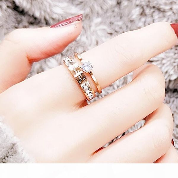 дизайнер ювелирных изделий tianium стальные кольца циркон 18k позолоченные кольца диапазона простых для женщин горячей моды, Silver
дизайнер ювелирных изделий tianium стальные кольца циркон 18k позолоченные кольца диапазона простых для женщин горячей моды, Silver