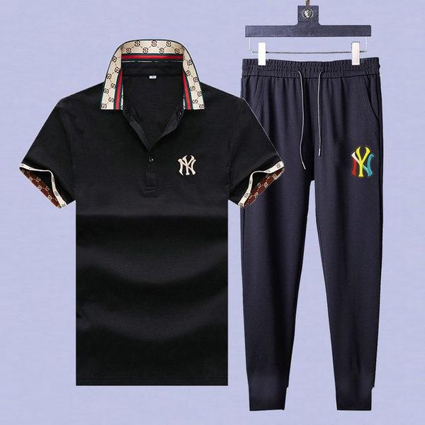 2020 mens designer tracksuits fashion polo shirts casual short long pants teenager sports suits, Gray
2020 mens designer tracksuits fashion polo shirts casual short long pants teenager sports suits, Gray
