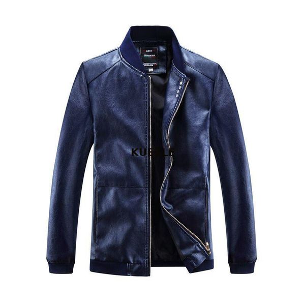 men pu leather jacket 2020 fashion locomotive stitching stand collar jacket man pilot spring and autumn leather jackets, Black
men pu leather jacket 2020 fashion locomotive stitching stand collar jacket man pilot spring and autumn leather jackets, Black