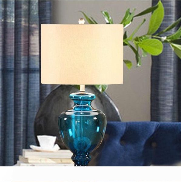 american blue glass table lamps bedroom study bedside desk lamp l living room decorative table light lr008
american blue glass table lamps bedroom study bedside desk lamp l living room decorative table light lr008