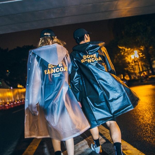 asqni hong kong tide summer new long letter printing solid color hong kong trendy summer new raincoat transparent men's couple waterpro, Tan;black
asqni hong kong tide summer new long letter printing solid color hong kong trendy summer new raincoat transparent men's couple waterpro, Tan;black