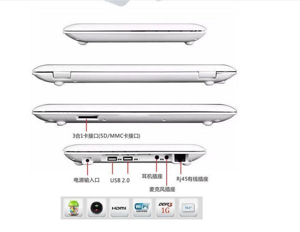 dhl delivery promotional notebook computer 10 inch netbook mini lap android o.s 8gb memory
dhl delivery promotional notebook computer 10 inch netbook mini lap android o.s 8gb memory